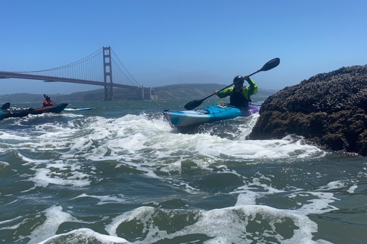 a small boat in a body of water